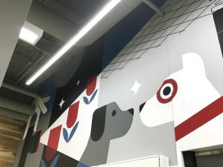 Target Store Visual Merchandising Wall Designs: Minneapolis